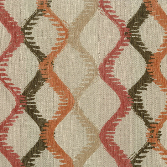 ABBEYSHEA Francis Geometric   Desiger Outlet Fabric - FRANC102