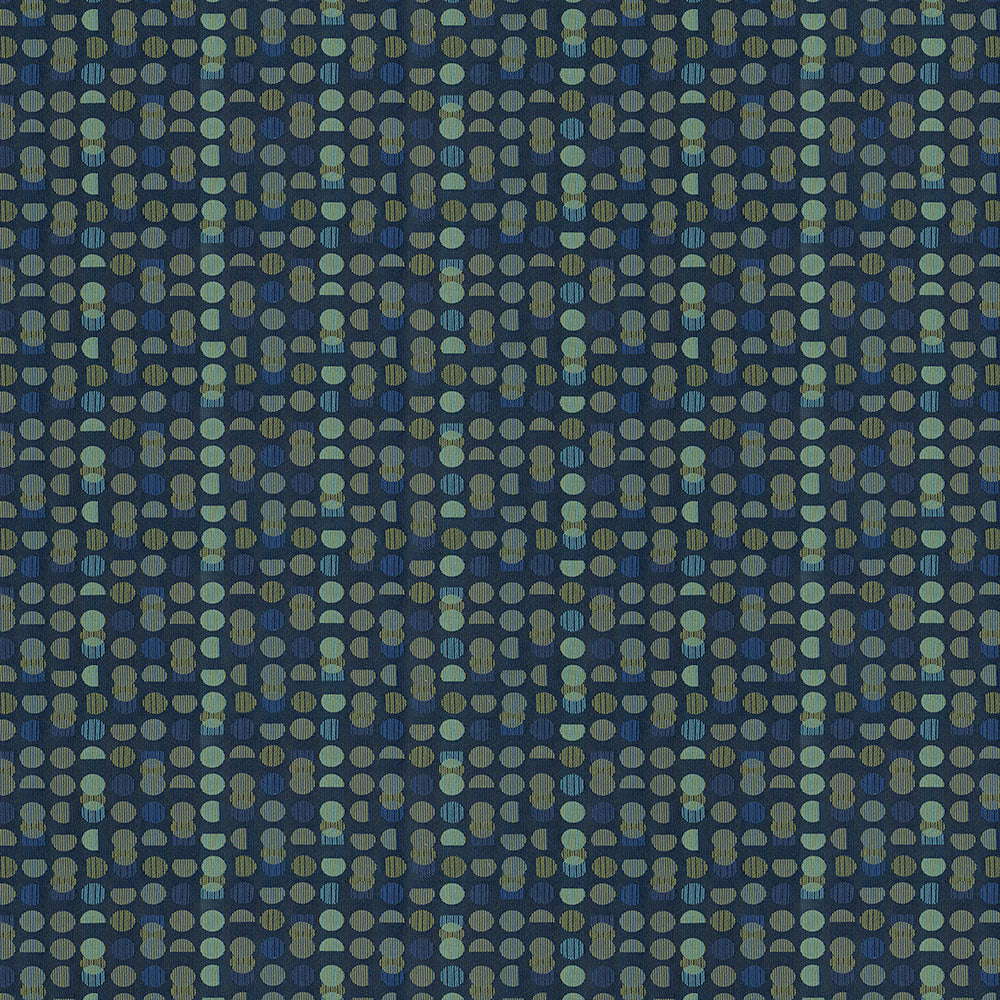 NICHOLASJOHN INC NJ-PLUNK Blue Contemporary   Fabric - NJ25-1863