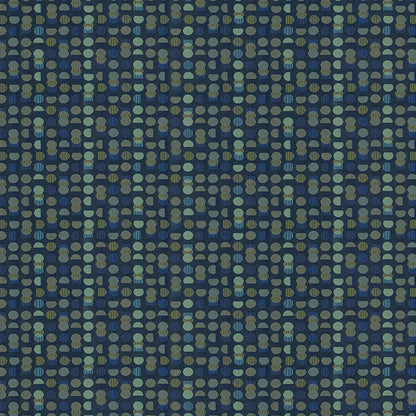 NICHOLASJOHN INC NJ-PLUNK Blue Contemporary   Fabric - NJ25-1863
