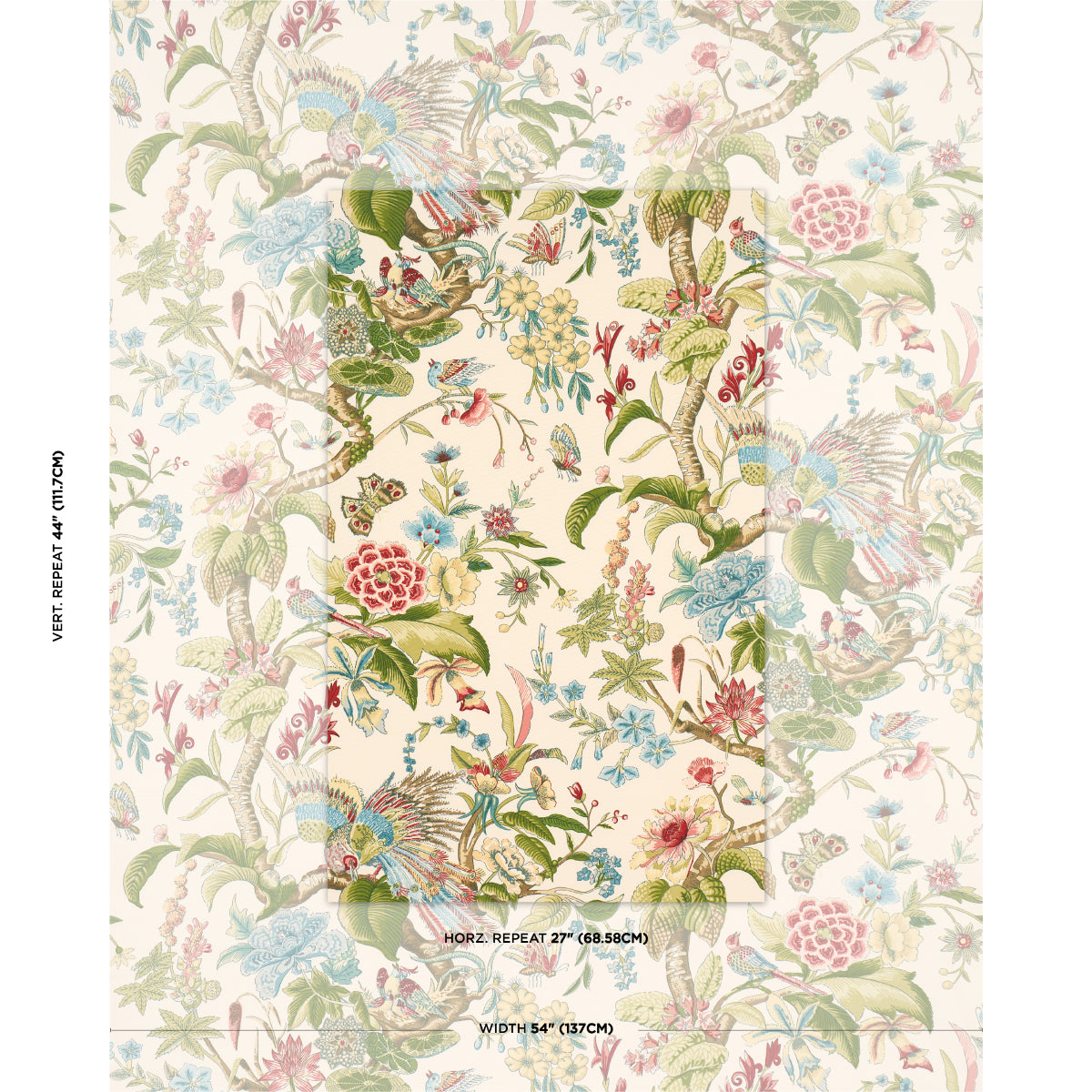 SCHUMACHER FABRIC  SIGNATURE SCHUMACHER FABRIC CRANLEY GARDEN   DOCUMENT   - 1314000