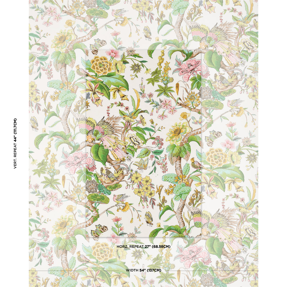 SCHUMACHER  SIGNATURE SCHUMACHER CRANLEY GARDEN PRINTS PRINTS PINK   - 1314001