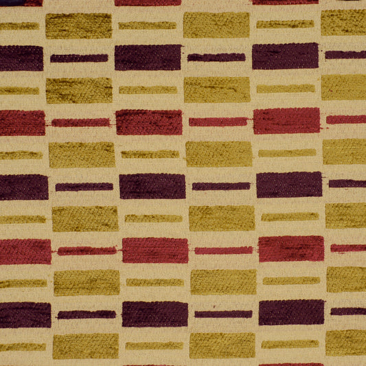 Robert Allen Lane Blocking | Aged Brick  Upholstery     - 135139