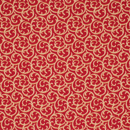 Robert Allen Lets Scroll | Cayenne  Upholstery     - 135322