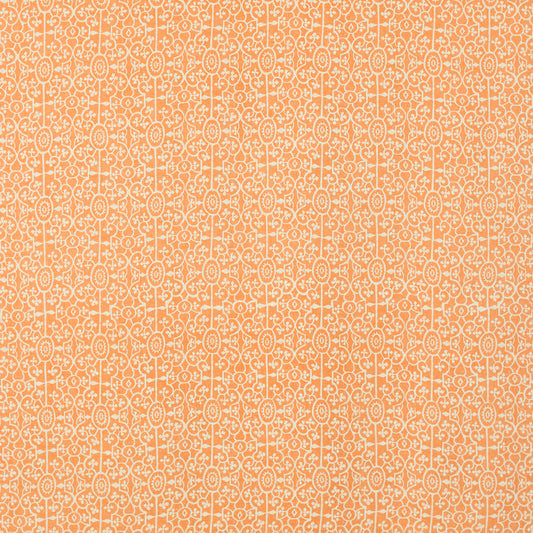 SCHUMACHER  RAOUL TEXTILES PATRA PRINTS PRINTS PERSIMMON   - 135N79