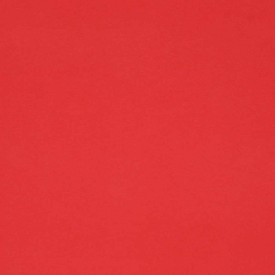 Solid red upholstery fabric swatch with subtle texture; square shape, bold color ideal for fabric samples or crafts.