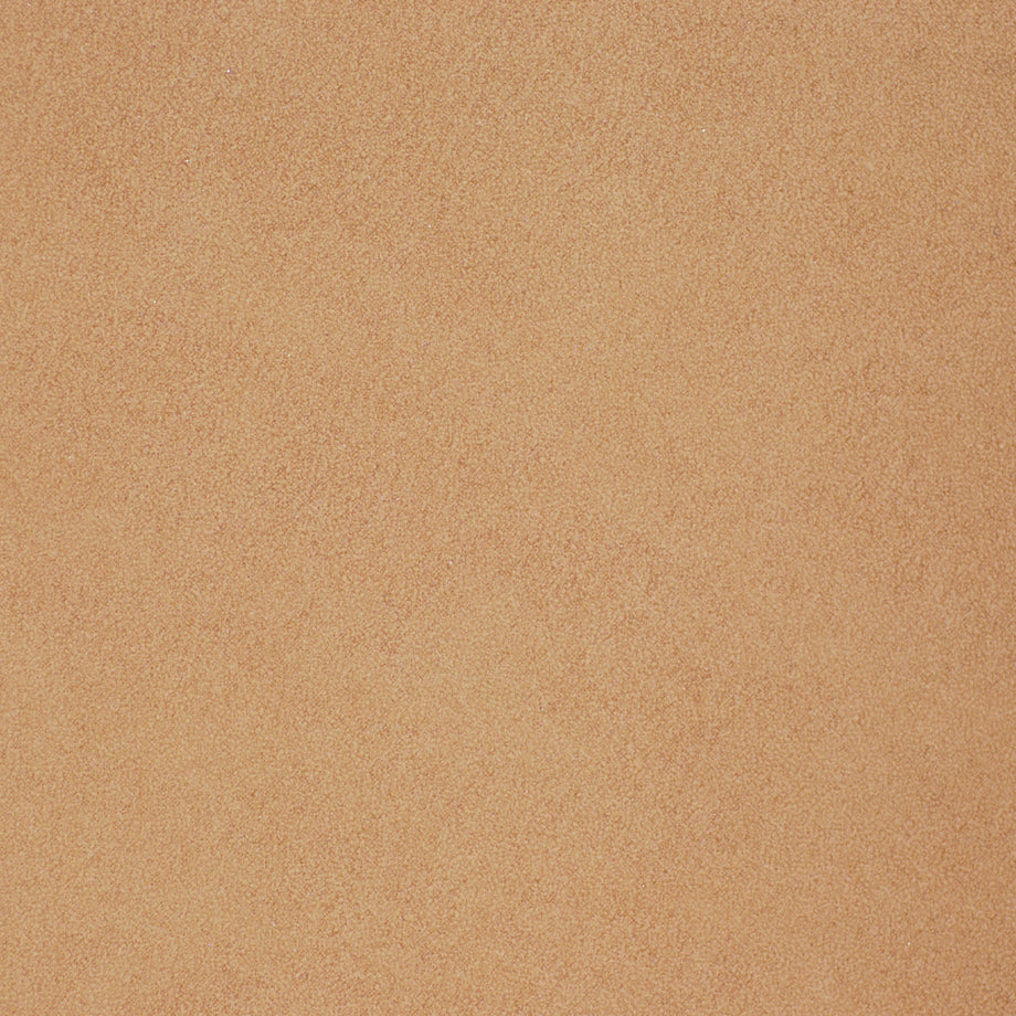 Tan textured surface with fine grain, suede-like appearance.