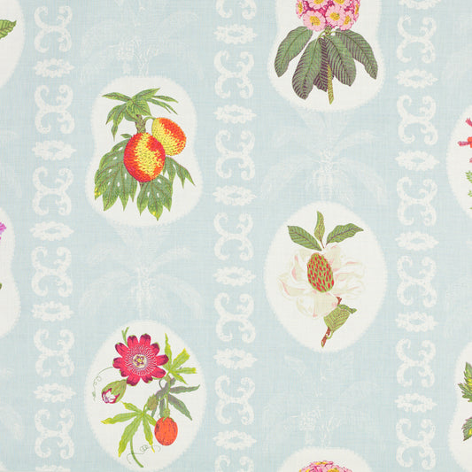 SCHUMACHER  RAOUL TEXTILES MARTINIQUE PRINTS PRINTS SEA   - 137B80