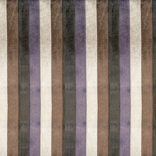NICHOLASJOHN INC NJ-ANNE Mulberry Velvet,Stripe   Fabric - NJ25-1507