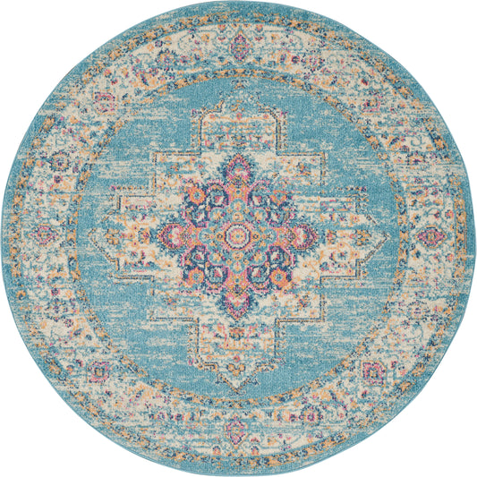 Nourison Rugs Nourison Home   Bohemian 5' X Round    - 099446734167
