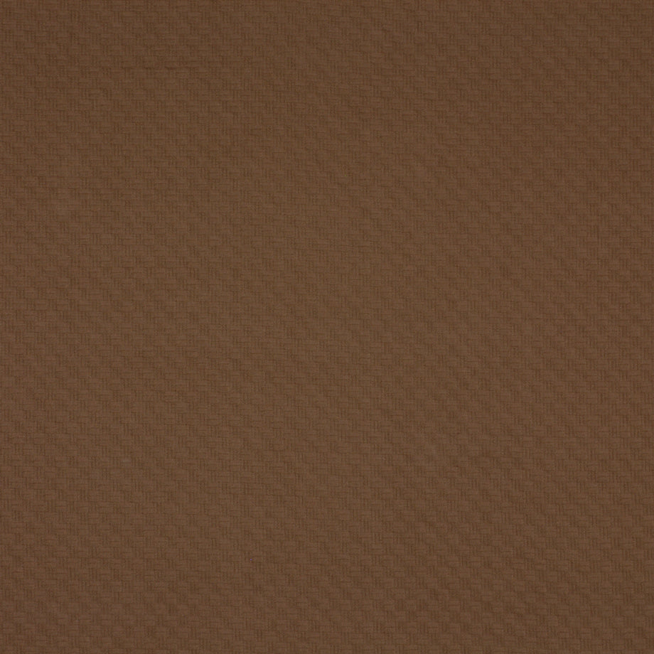Brown textured fabric close-up with fine diagonal weave.