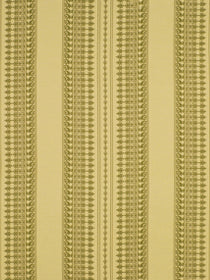 Beige textile with gold metallic vertical stripes resembling zipper teeth; decorative upholstery or fashion fabric.