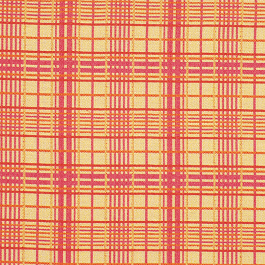 Robert Allen Tartan Web | Raspberry  Upholstery     - 142909