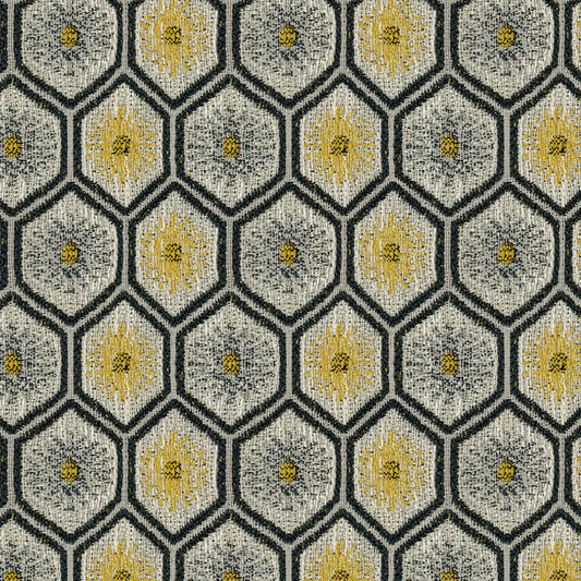 ABBEYSHEA Brennan Geometric   Desiger Outlet Fabric - BRENN54