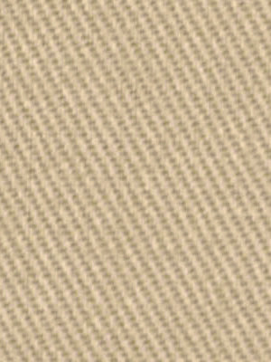 Beige woven upholstery fabric close-up with diagonal twill pattern in tan and cream fibers.
