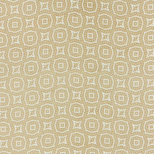 SCHUMACHER  RAOUL TEXTILES JAVA PRINTS PRINTS CARAMEL   - 145S55