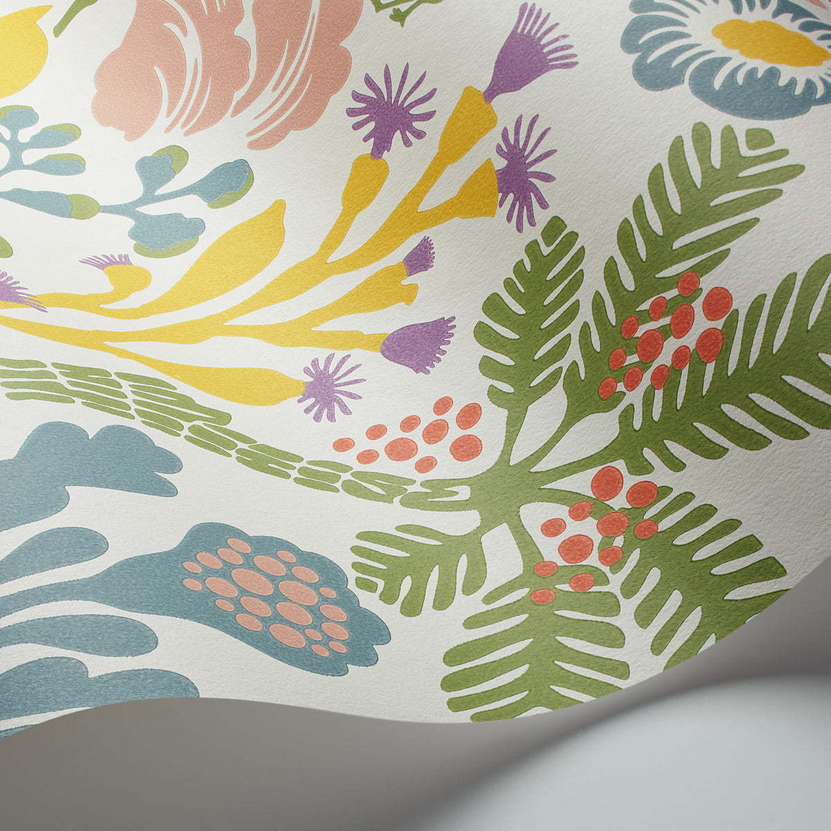 SCHUMACHER  Borastapeter R??VDUNGE   IVORY MULTI   - 1473