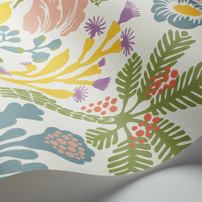 SCHUMACHER  Borastapeter R??VDUNGE   IVORY MULTI   - 1473