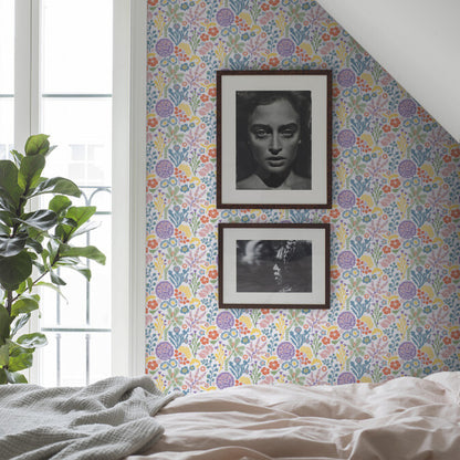 SCHUMACHER  Borastapeter R??VDUNGE   IVORY MULTI   - 1473