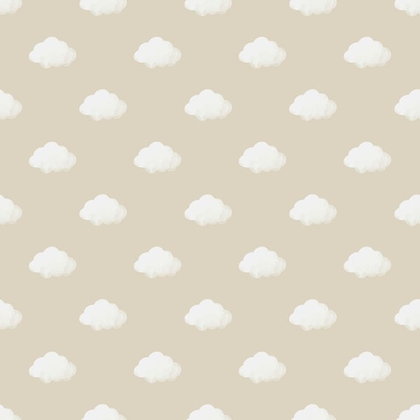 Galerie Wallcoverings Little Explorers 2 Cloud Galerie Wallcoverings  Beige   - 14832