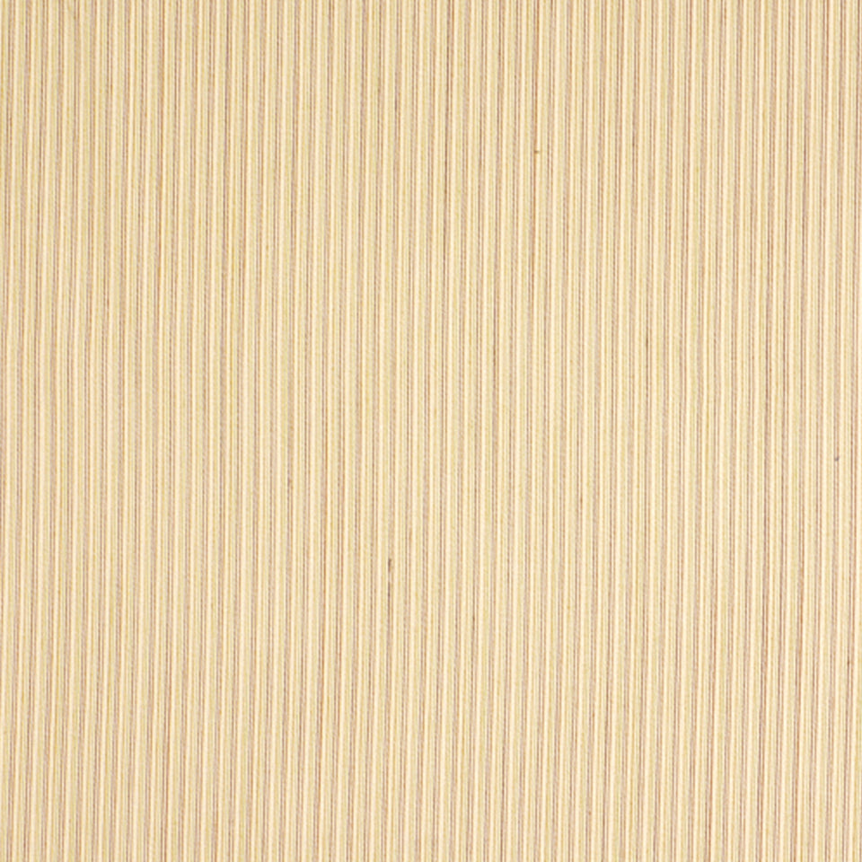 Beige striped upholstery fabric with subtle vertical ridges; warm neutral tones for furniture.