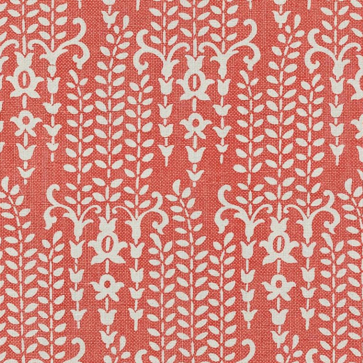 SCHUMACHER  RAOUL TEXTILES GILBERTE PRINTS PRINTS CORAL   - 14N77