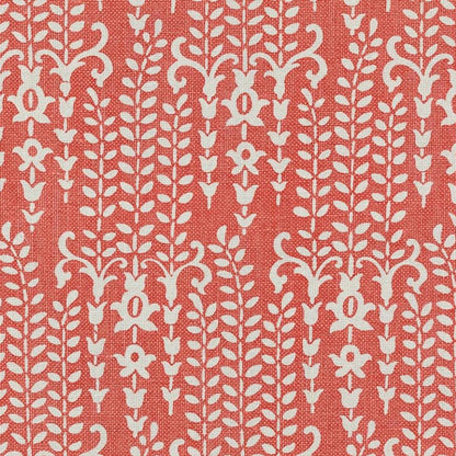 SCHUMACHER  RAOUL TEXTILES GILBERTE PRINTS PRINTS CORAL   - 14N77