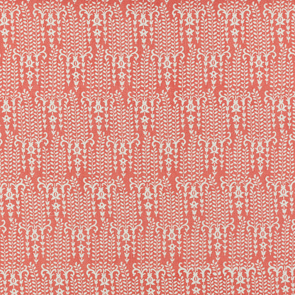 SCHUMACHER  RAOUL TEXTILES GILBERTE PRINTS PRINTS CORAL   - 14N77