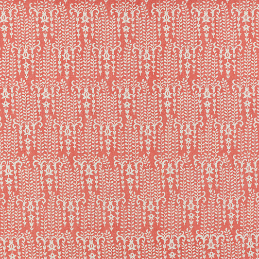 SCHUMACHER  RAOUL TEXTILES GILBERTE PRINTS PRINTS CORAL   - 14N77