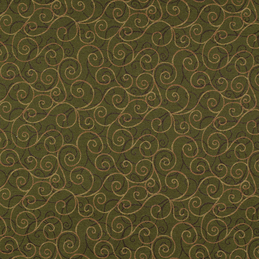 Robert Allen Contract Double Scroll | Foliage  Upholstery     - 150551