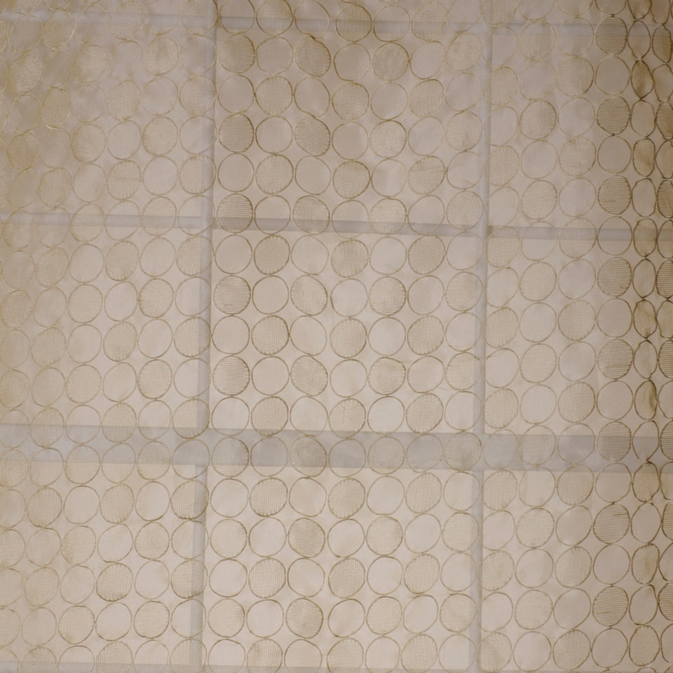 Robert Allen Sheer Hoops | Butter  Drapery     - 152282