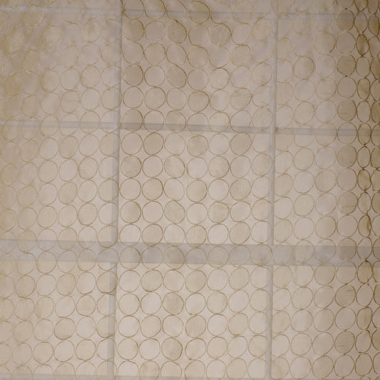 Robert Allen Sheer Hoops | Butter  Drapery     - 152282