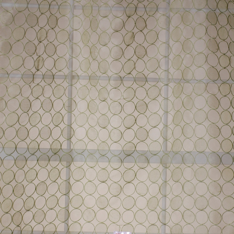 Robert Allen Sheer Hoops | Spring  Drapery     - 152284