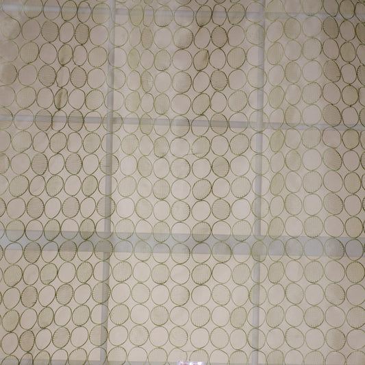 Robert Allen Sheer Hoops | Spring  Drapery     - 152284