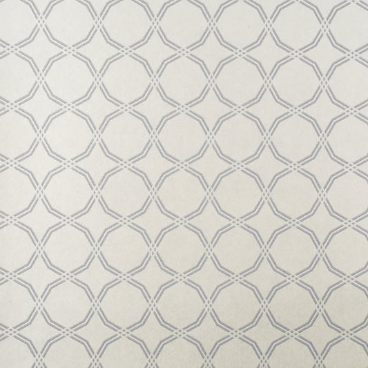 JF Fabrics -Wallpaper 1544 63 Wallpaper Blue,Grey,Silver,Offwhite  Non-Woven - 5549663 W6681