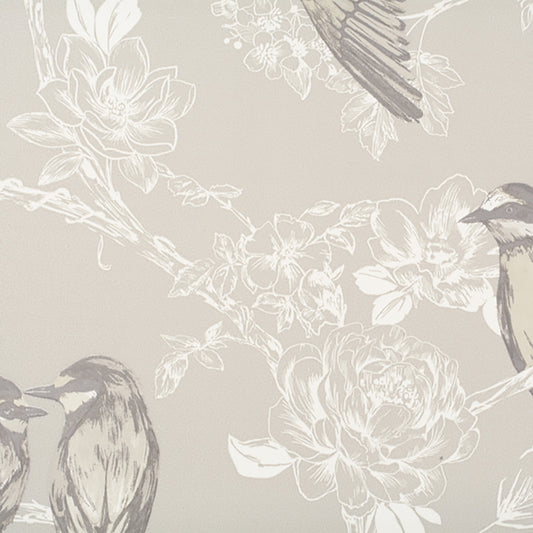 JF Fabrics -Wallpaper 1547 95 Wallpaper Creme,Beige,Grey,Silver,Offwhite,Taupe  Non-Woven - 5549995 W6681
