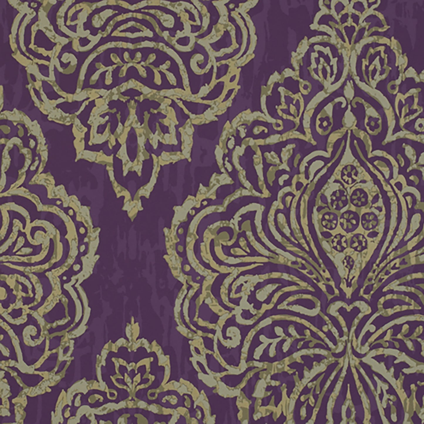 JF Fabrics -Wallpaper 1572 57 Wallpaper Purple  Non-Woven - 5818757 W7271