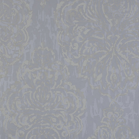 JF Fabrics -Wallpaper 1572 95 Wallpaper Grey,Silver  Non-Woven - 5818795 W7271