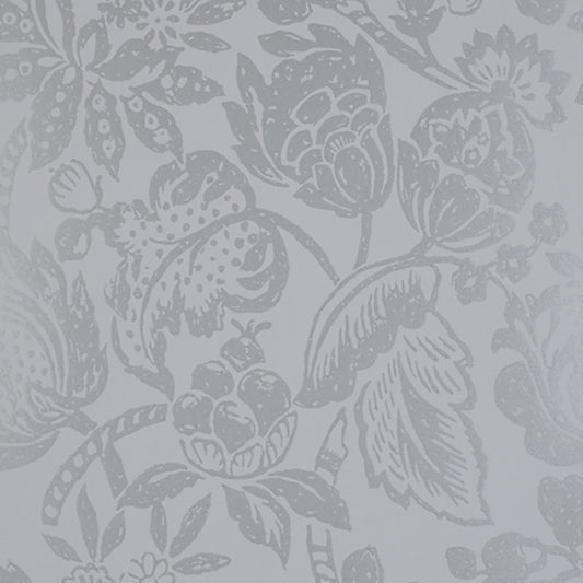 JF Fabrics -Wallpaper 1575 96 Wallpaper Grey,Silver  Non-Woven - 5819096 W7271