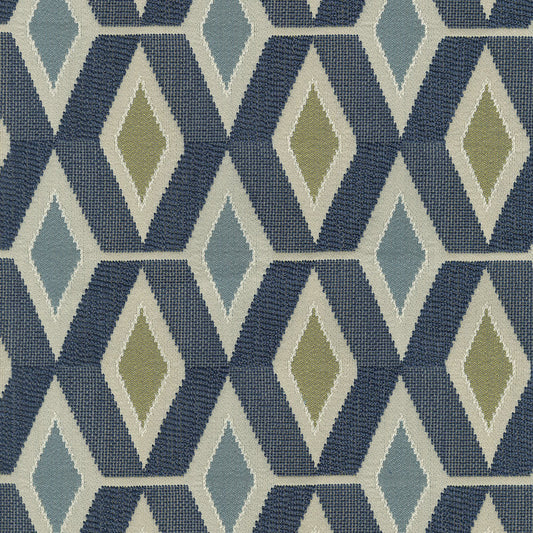 NICHOLASJOHN INC NJ-MOD Marine Contemporary,Geometric   Fabric - NJ25-449