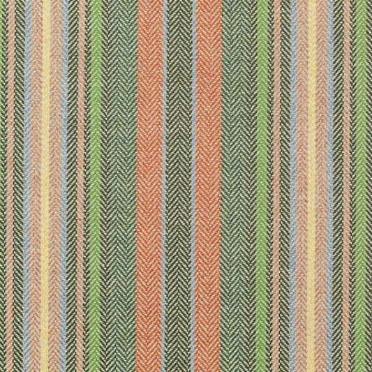 SCHUMACHER  RAOUL TEXTILES HERRINGBONE STRIPE WOVEN WOVEN TERRA   - 164P09