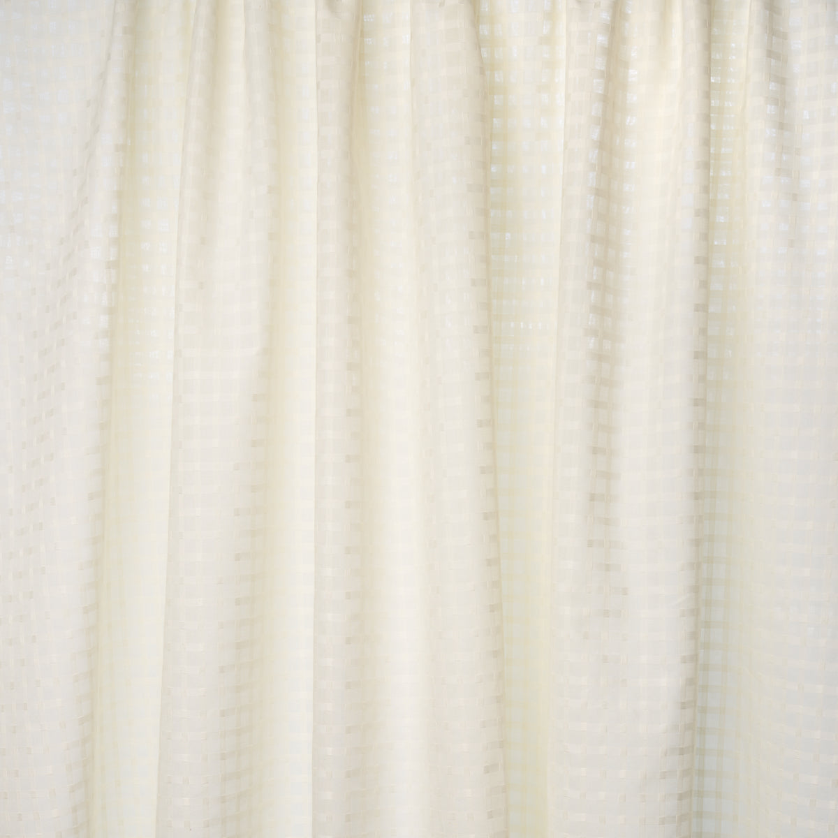 SCHUMACHER  SHEERS & CASEMENTS BOREALIS CHECK SHEER SHEERS & CASEMENTS SHEERS & CASEMENTS CHAMPAGNE   - 16611