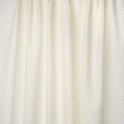 SCHUMACHER  SHEERS & CASEMENTS BOREALIS CHECK SHEER SHEERS & CASEMENTS SHEERS & CASEMENTS CHAMPAGNE   - 16611