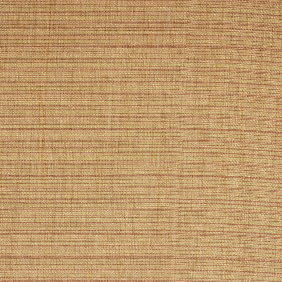 Beige natural-fiber woven fabric with subtle tan-orange grid pattern, rustic upholstery or decor textile.