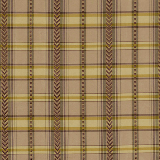 Robert Allen Stitched Check | Lilac  Multipurpose     - 168121