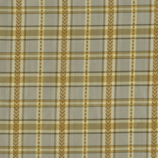 Robert Allen Stitched Check | Rain  Multipurpose     - 168125