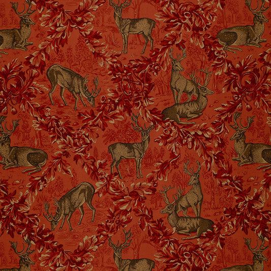 SCHUMACHER  LUXE LODGE WOBURN MEADOW PRINTS PRINTS RED   - 169073