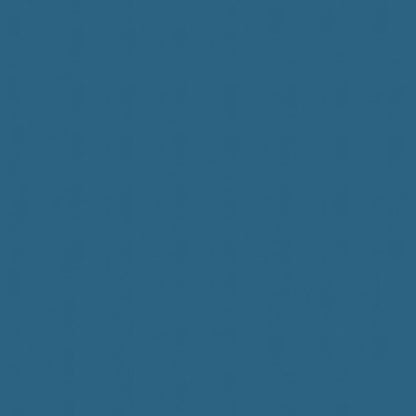 Blue solid fabric swatch; smooth finish; suitable for textiles or home decor.