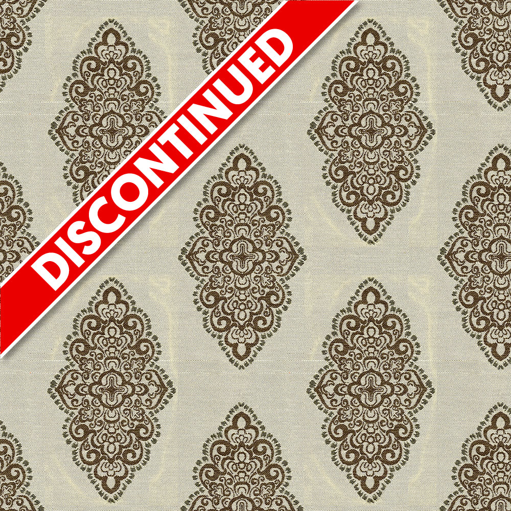 ABBEYSHEA Sherlock Large Scale,Medallion,Solid,Traditional   Desiger Outlet Fabric - SHERL908