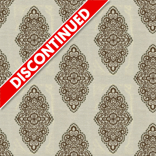 ABBEYSHEA Sherlock Large Scale,Medallion,Solid,Traditional   Desiger Outlet Fabric - SHERL908