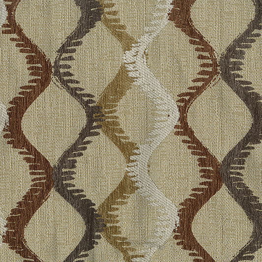 ABBEYSHEA Francis Geometric   Desiger Outlet Fabric - FRANC81